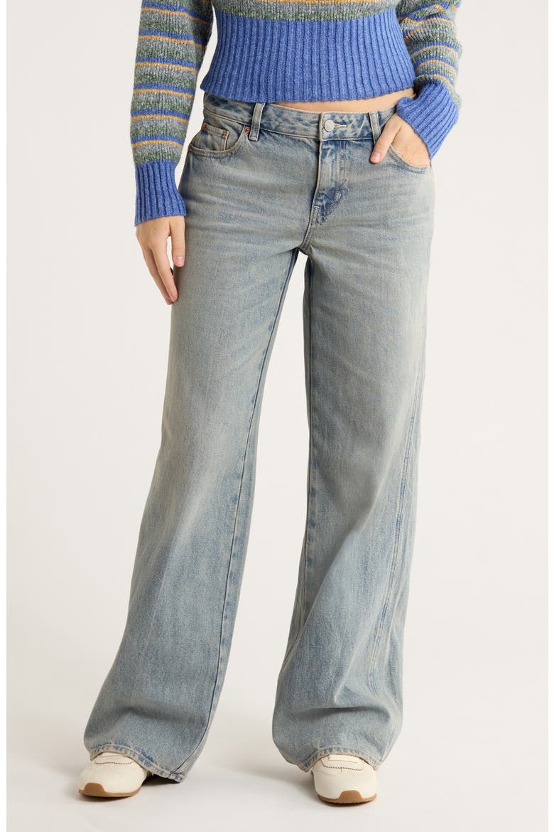 Casey Baggy Jeans, Main, color, MEDIUM INDIGO