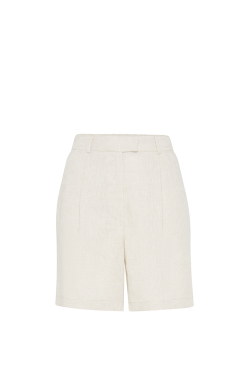 Brunello Cucinelli Baggy Shorts In Yuta