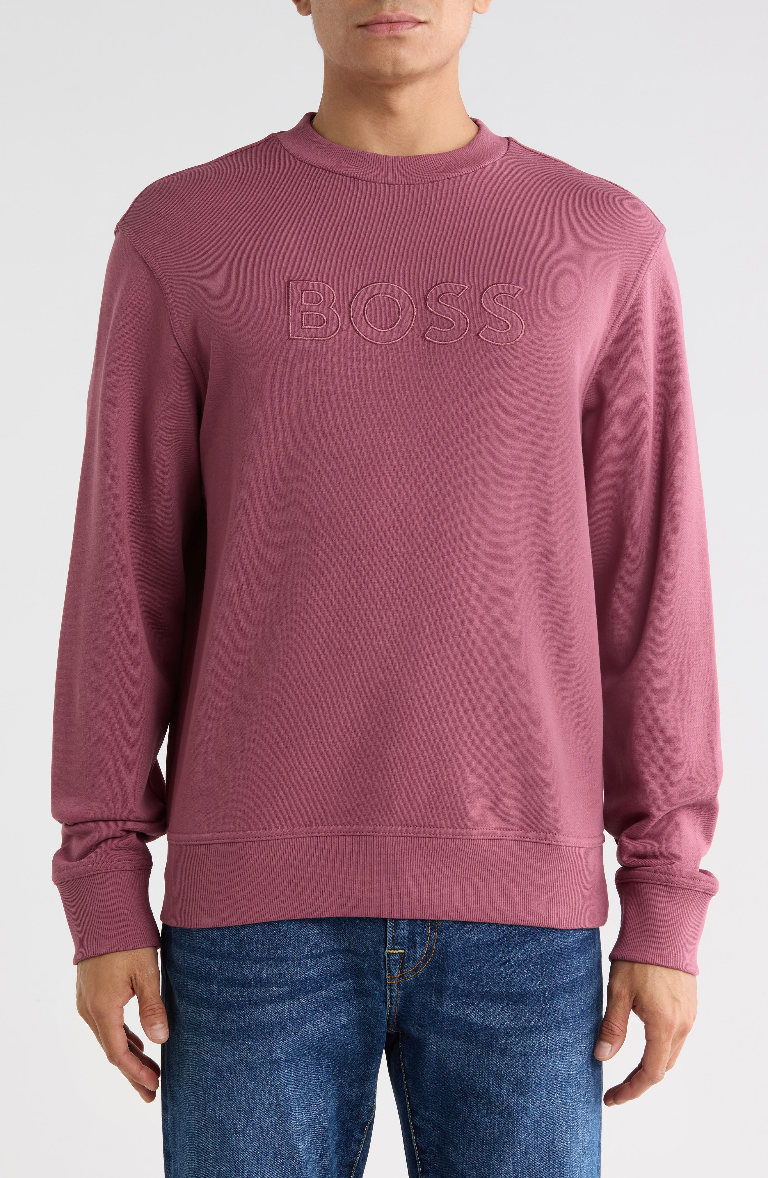 We Logo Cotton Sweatshirt