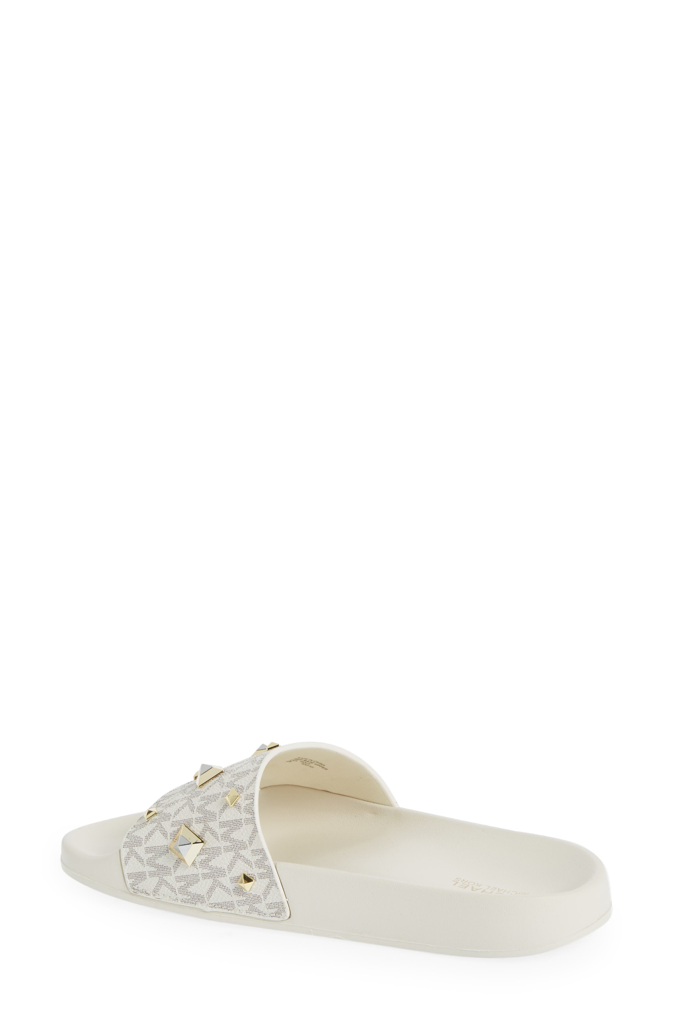Gilmore Slide Sandal, Alternate, color, VANILLA