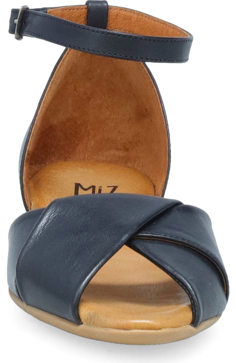 Miz Mooz Kendria Ankle Strap Sandal, Alternate, color, Black