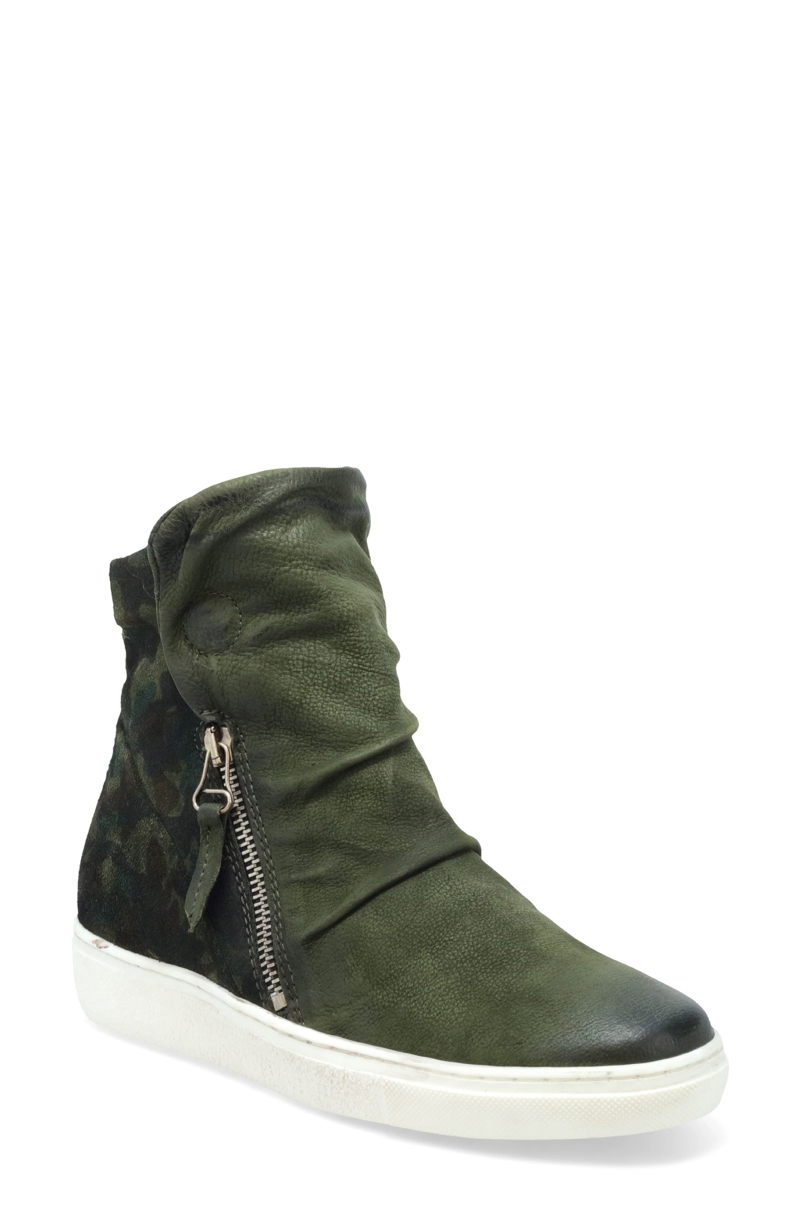 Lavinia Sneaker Boot, Main, color, FOREST LEATHER