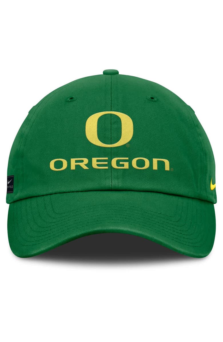 Nike Men's Nike Green Oregon Ducks 2025 Sideline Club Adjustable Hat, Alternate, color,
