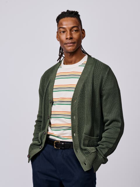 Lister Stitch Detail Cardigan