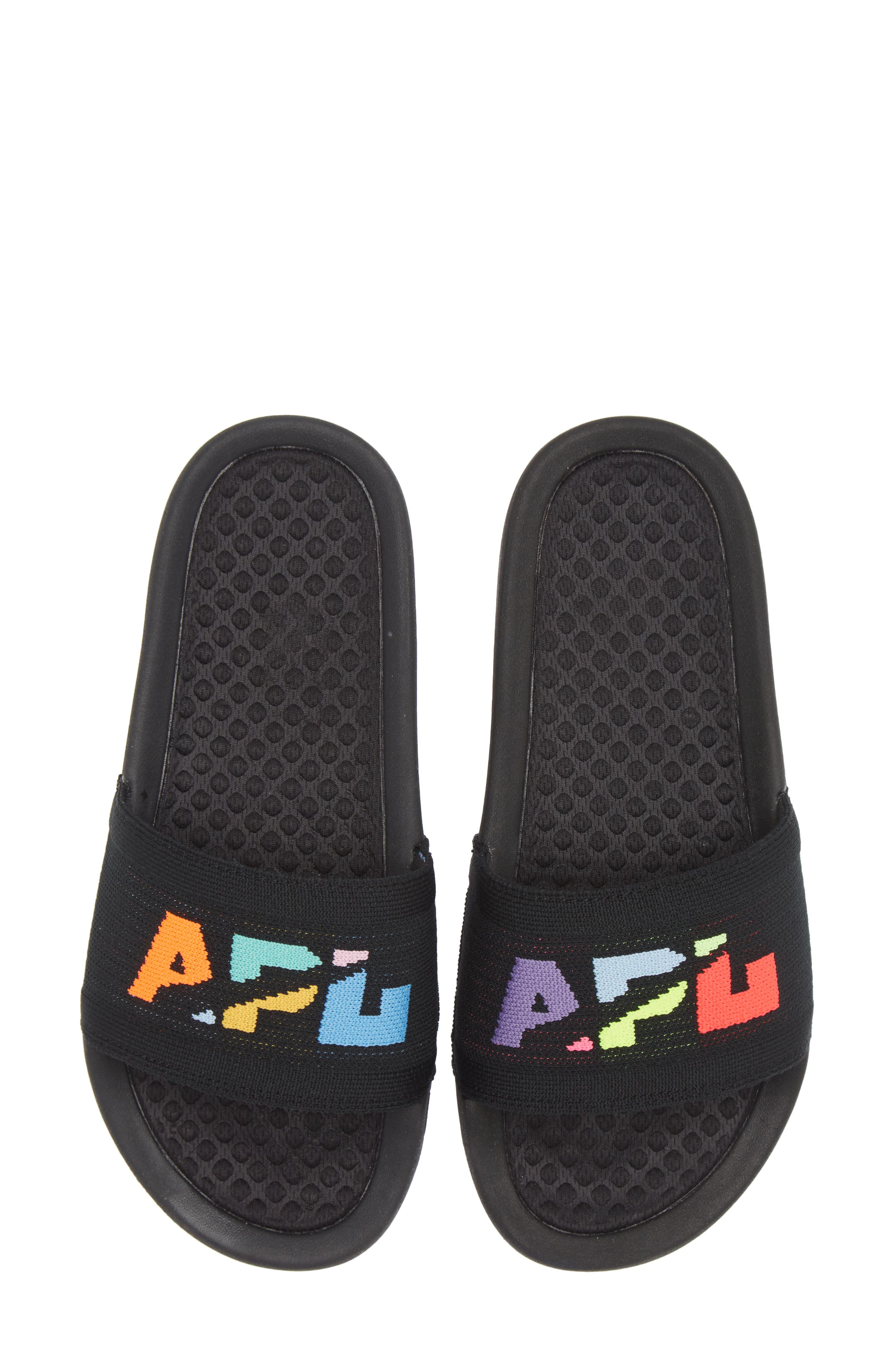 APL Big Logo TechLoom Knit Sport Slide, Main, color, 