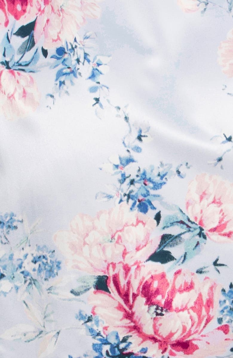 In Bloom by Jonquil Belmont Satin & Lace Wrap, Alternate, color, 