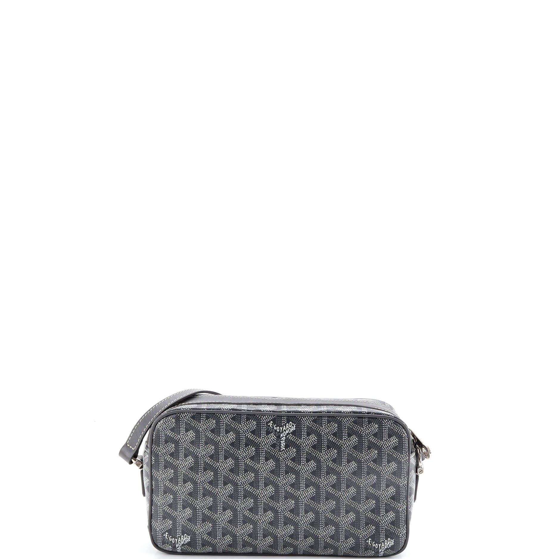 Pre-Owned Goyard Cap Vert Bag Coated Canvas, Alternate, color, Gray