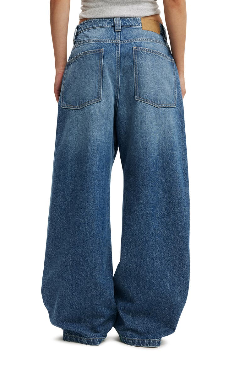 Women's Low Super Baggy Jean, Alternate, color, Drop Blue