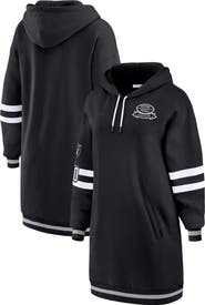 WEAR by Erin Andrews Women's WEAR by Erin Andrews Black Las Vegas Raiders Hoodie Dress