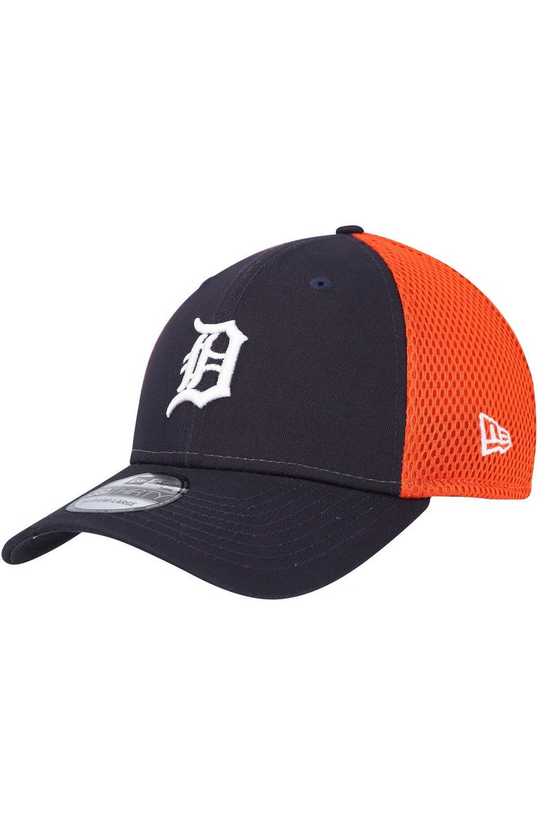New Era Men's New Era Navy Detroit Tigers Team Neo 39THIRTY Flex Hat, Main, color, Navy