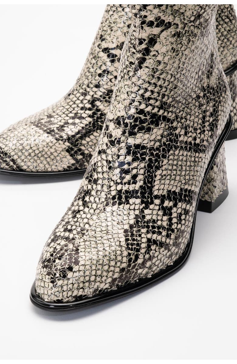 Prologue Shoes Nina Snakeskin Bootie, Alternate, color,