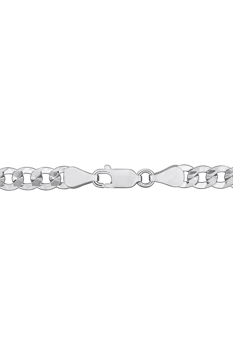 DELMAR Flat Curb Link Chain Necklace, 5.3mm, Alternate, color, 