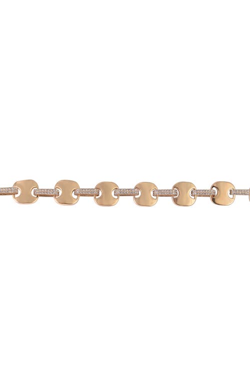 Laundry By Shelli Segal Square Link Necklace In Gold