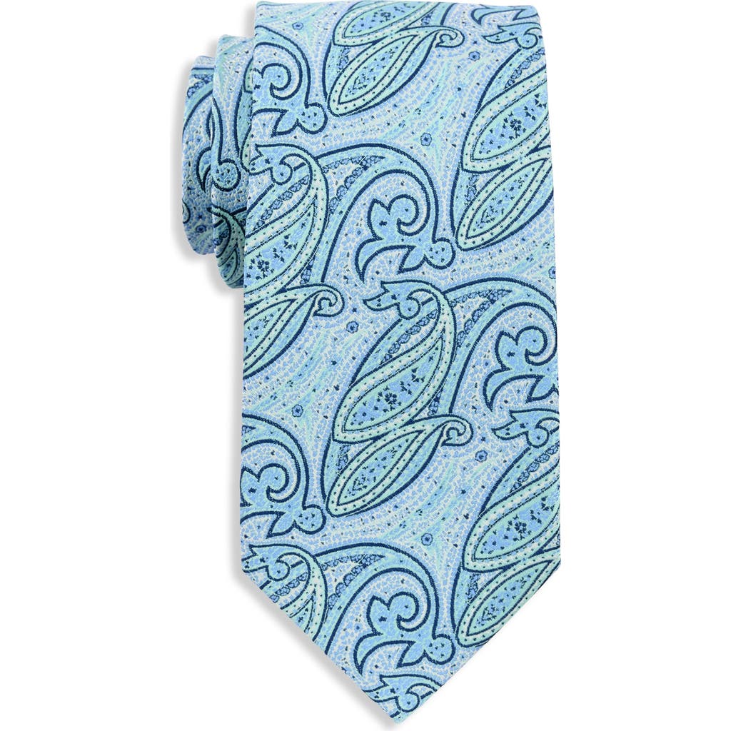 Synrgy By Dxl Big & Tall Dotted Paisley Tie In Multi