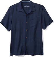 Tommy Bahama Tropic Isle Short Sleeve Button-Up Silk Camp Shirt