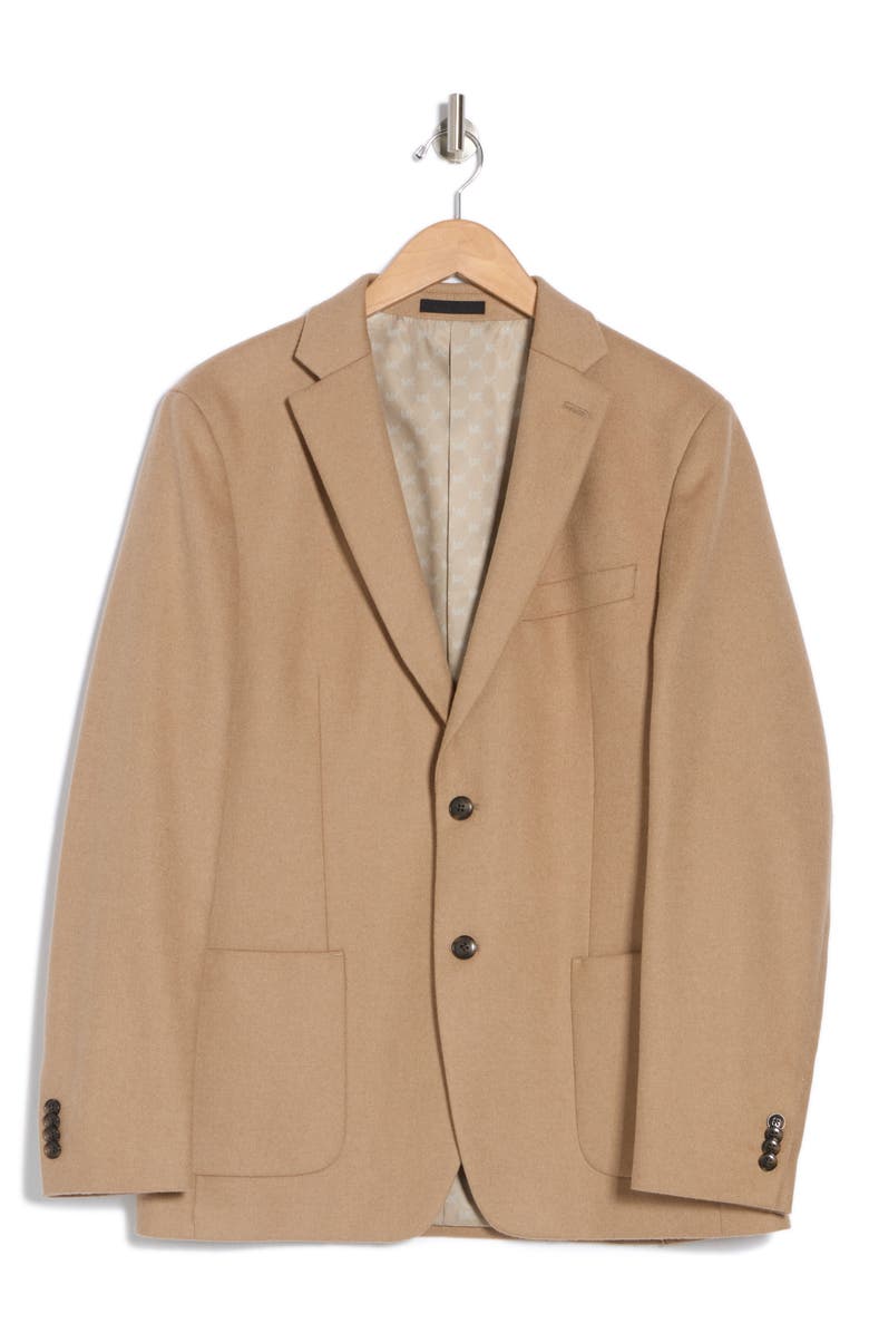 Michael Kors Wool, Silk, & Cashmere Two-Button Blazer, Alternate, color,