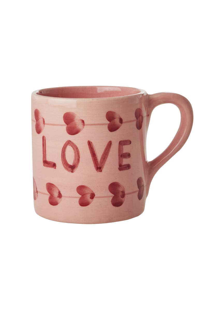 Rice by Rice Set of 6 Hand-Painted Ceramic Mugs, Main, color, Multi