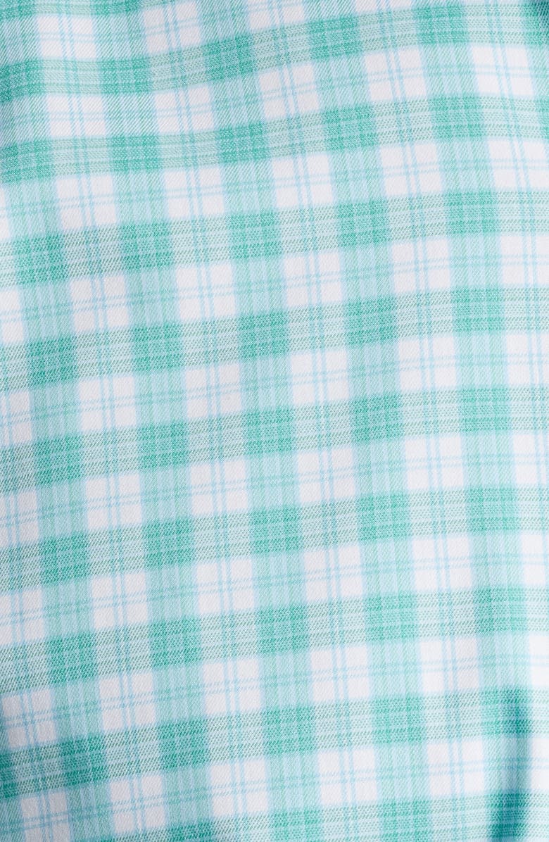 Peter Millar Morris Crown Lite Check Performance Button-Up Shirt, Alternate, color, 