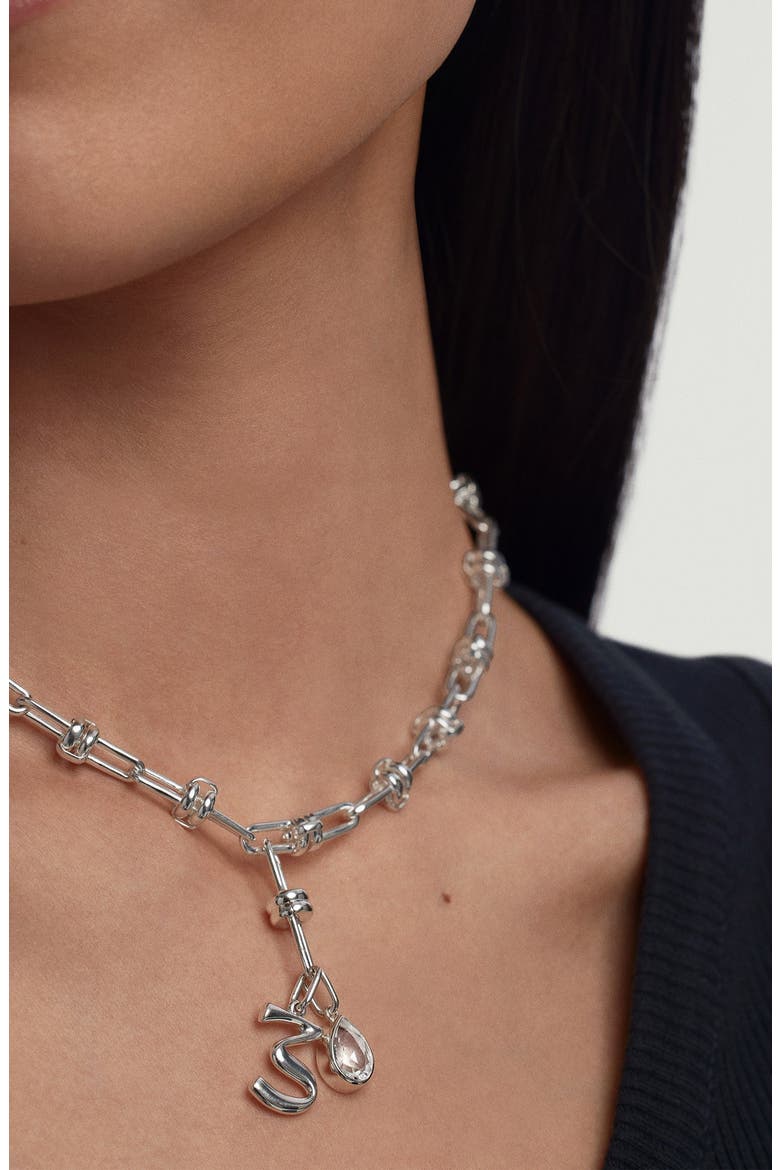 Base Chain Convertible Necklace, Alternate, color, Sterling Silver