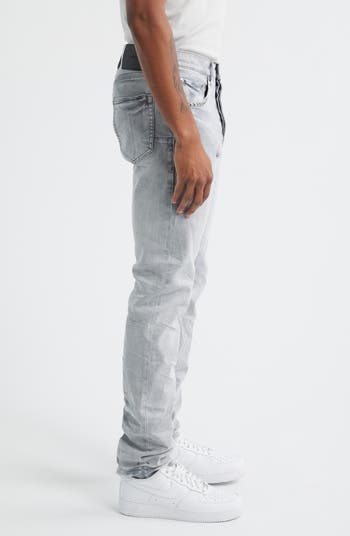 P005 Alloy Studs Slim Straight Jeans
