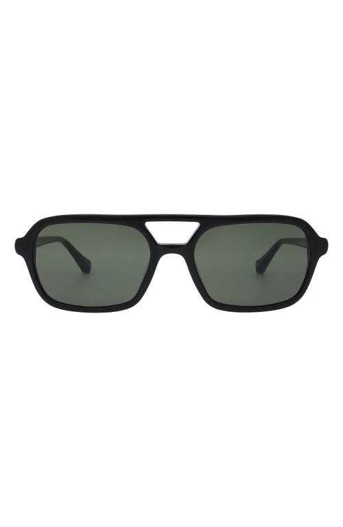 Florence By Mills 54mm Navigator Sunglasses In Black