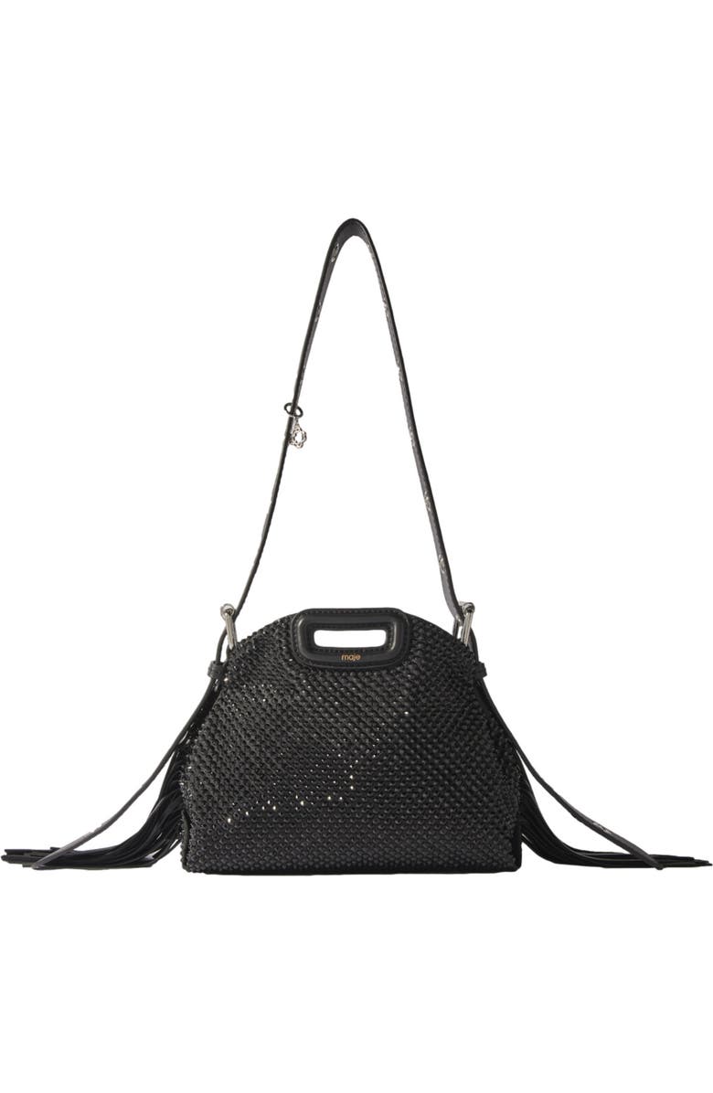 maje Miss M Nano rhinestone bag, Main, color,