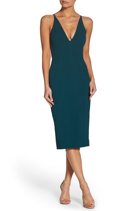 Lyla Crepe Cocktail Dress