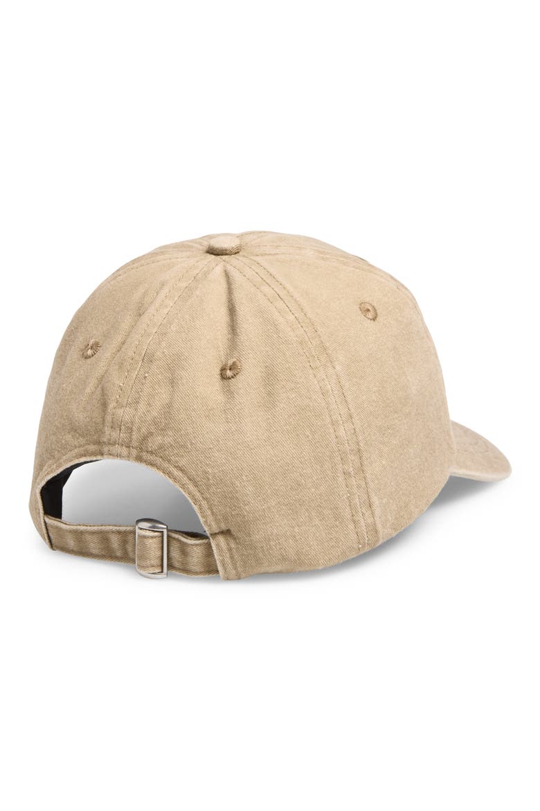 Stonewash Cotton Dad Cap, Alternate, color, KHAKI