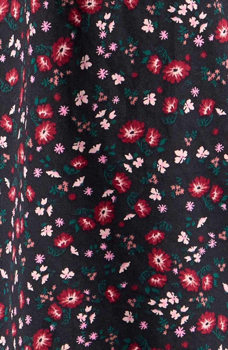 Nordstrom Kids' Puff Sleeve Bow Back Cotton Dress, Alternate, color, 