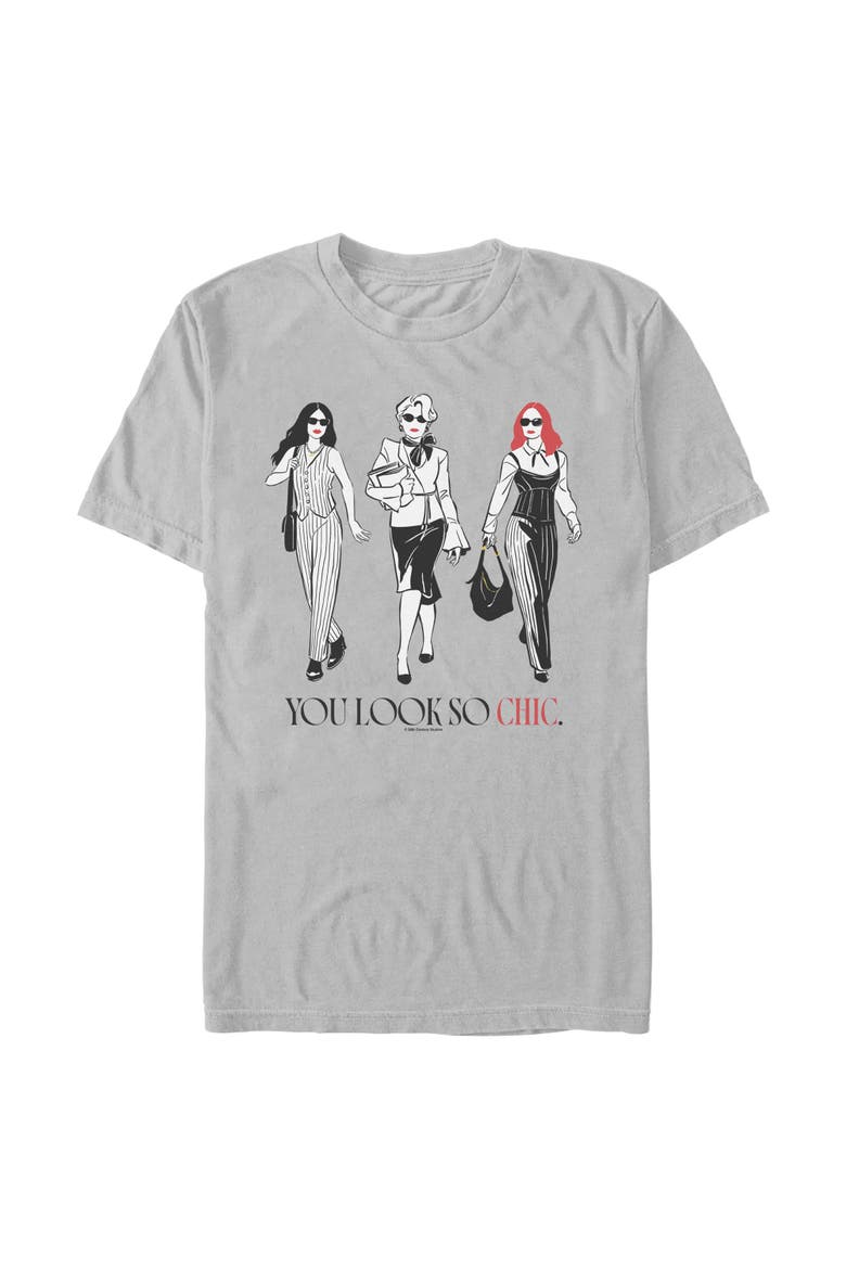 Men's The Devil Wears Prada 2 You Look So Chic Trio  Graphic T-Shirt, Main, color, Ice Grey