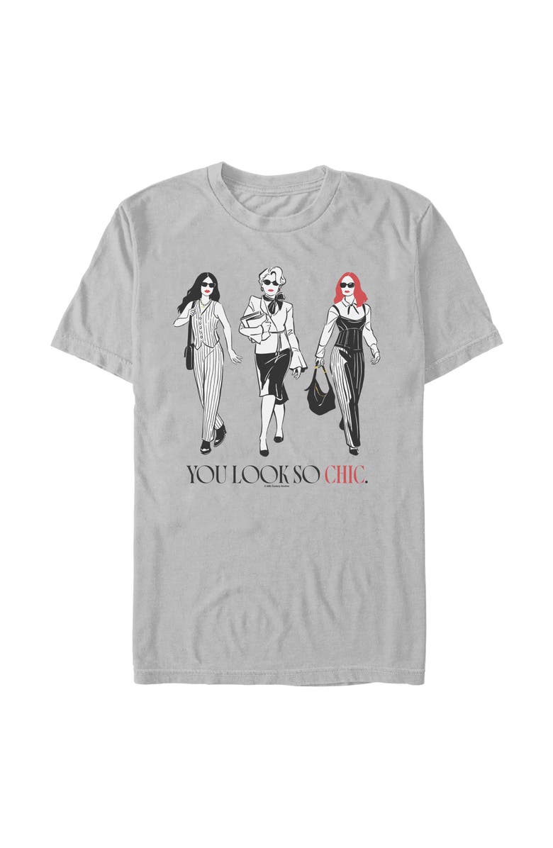 The Devil Wears Prada 2 Men's The Devil Wears Prada 2 You Look So Chic Trio Graphic T-Shirt, Main, color, Ice Grey