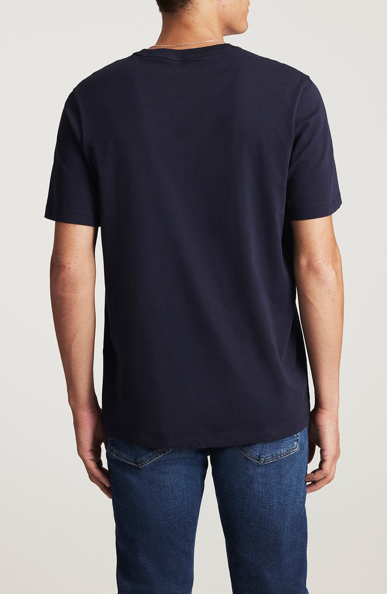 Mavi Jeans Cotton Crewneck T-Shirt, Alternate, color, Baritone Blue