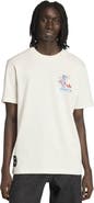 adidas Men's adidas  White 1998 FIFA World Cup Footix Mascot T-Shirt