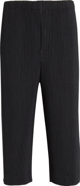 Homme Plissé Issey Miyake Monthly Colors May Pleated Crop Pants