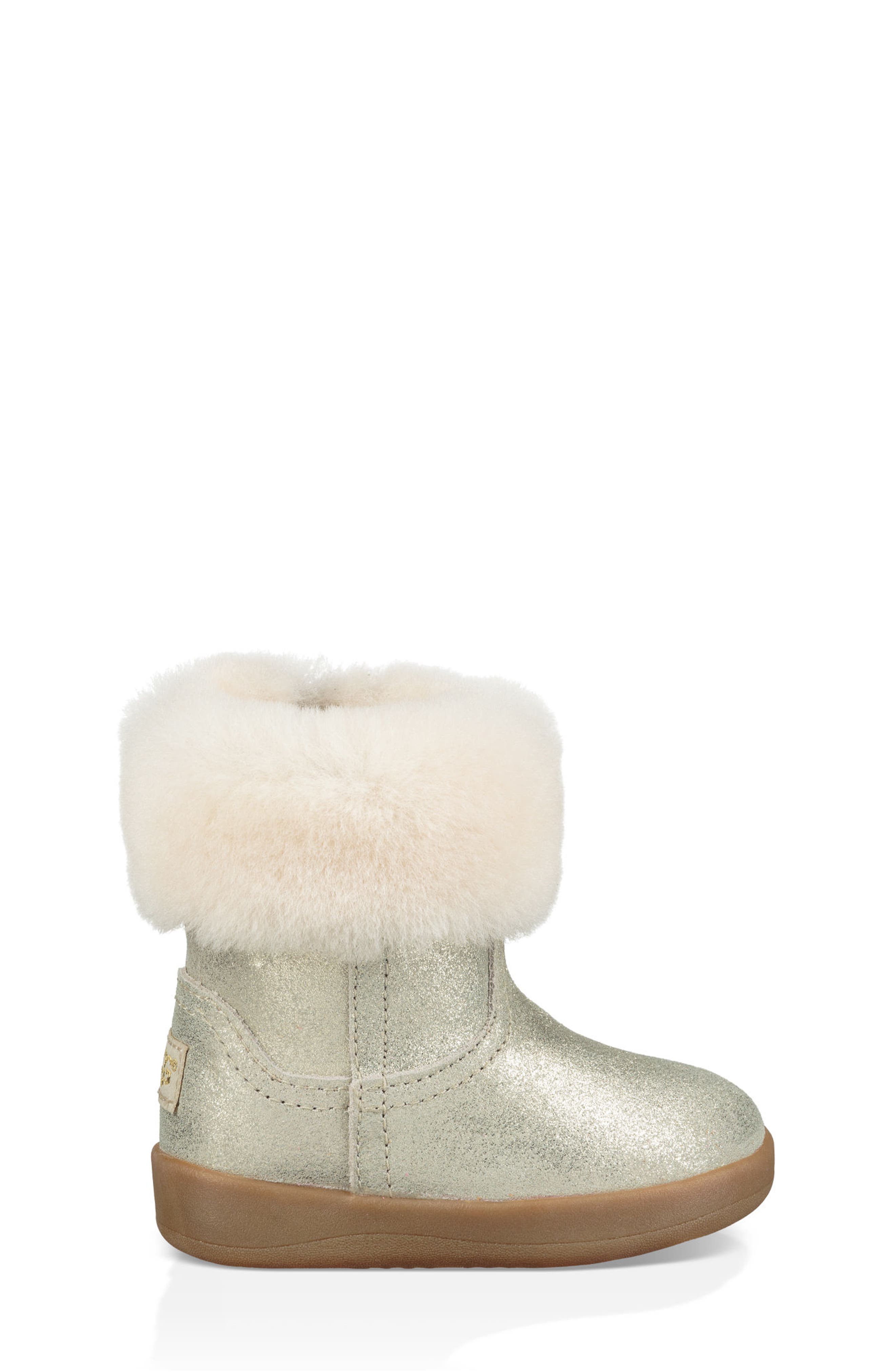 UGG<sup>®</sup> Jorie II Metallic Genuine Shearling Boot, Alternate, color, 