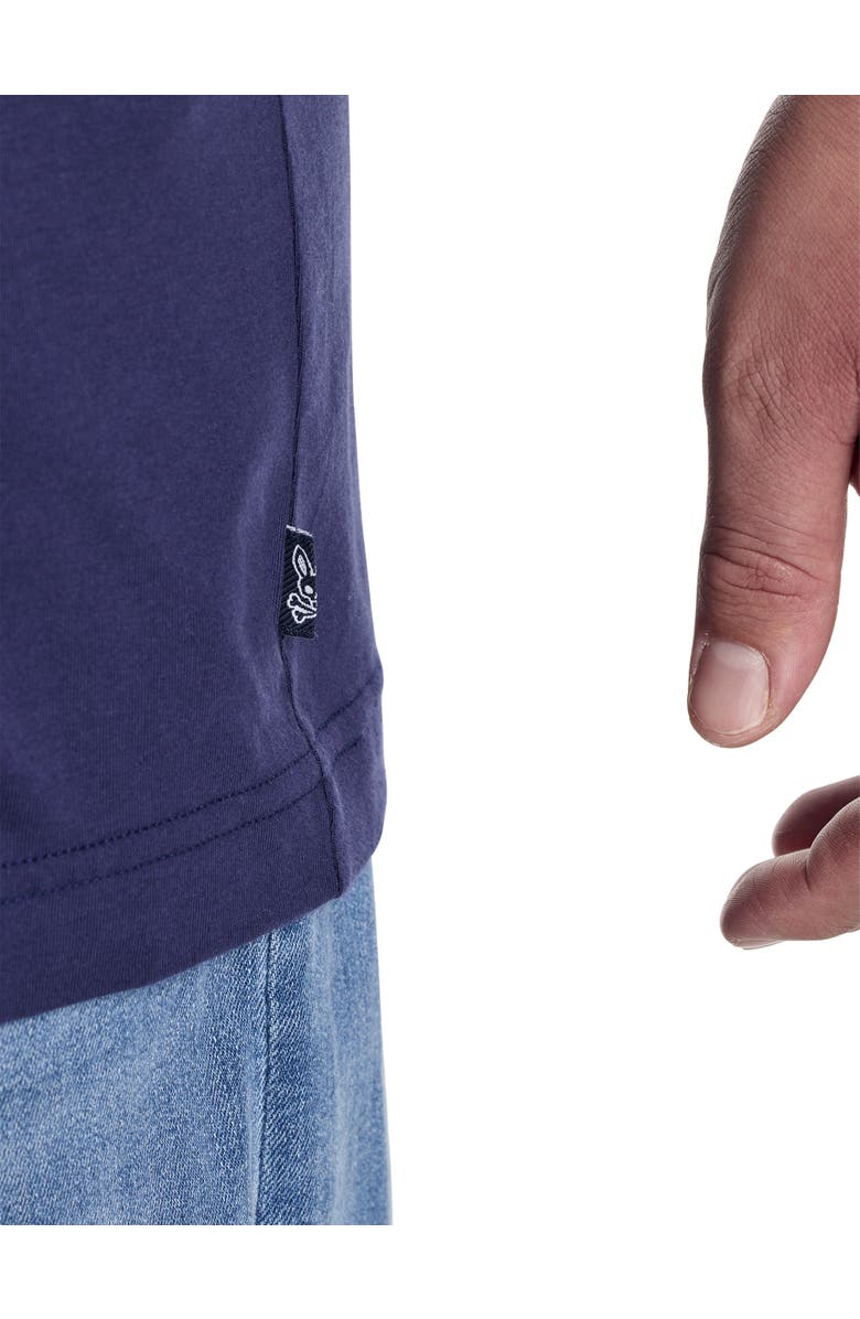 Psycho Bunny Big & Tall Pierce Embroidered Graphic Tee, Alternate, color, Evening Blue