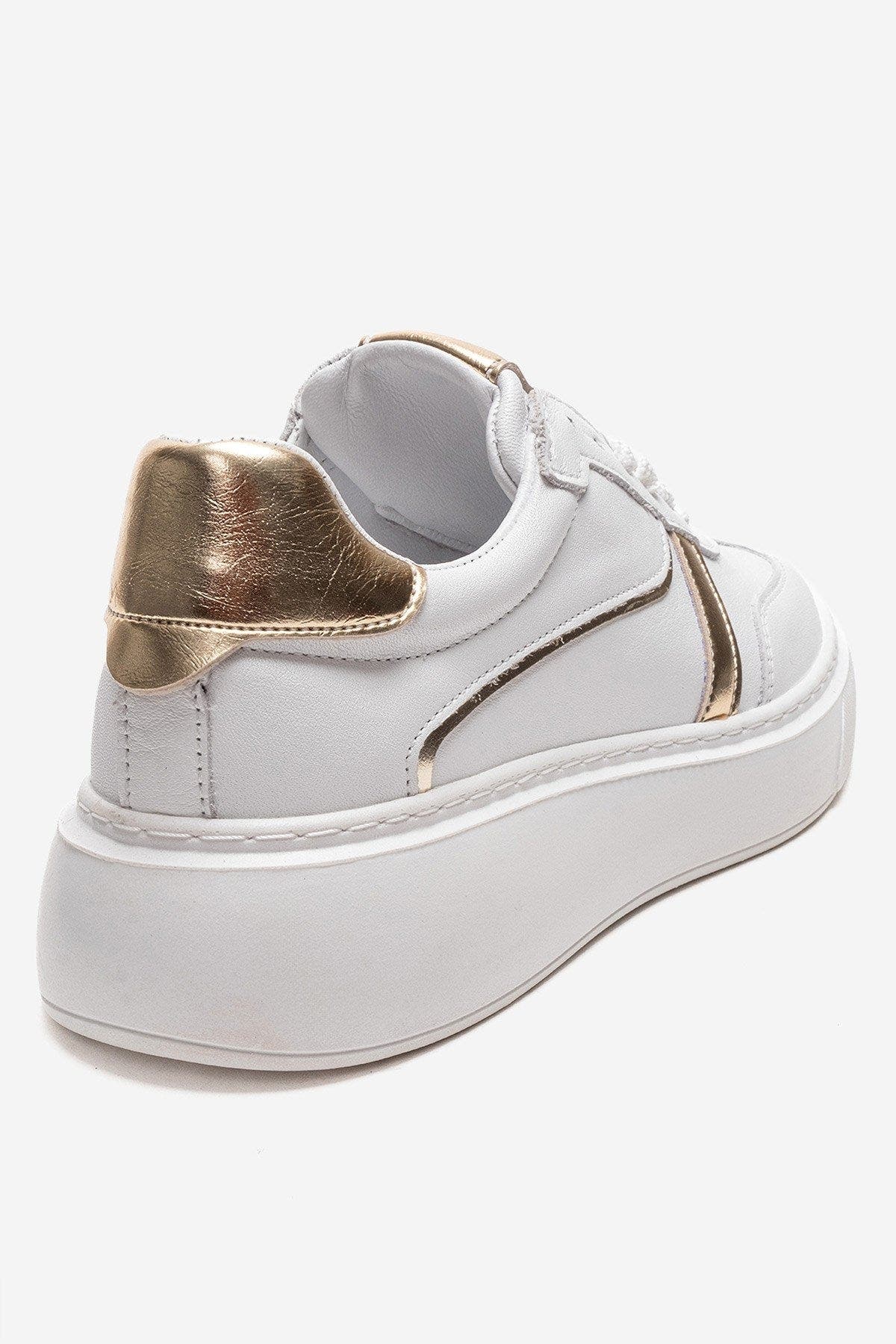 Forever & Always Shoes Ivara Leather Everyday Sneaker, Alternate, color, White
