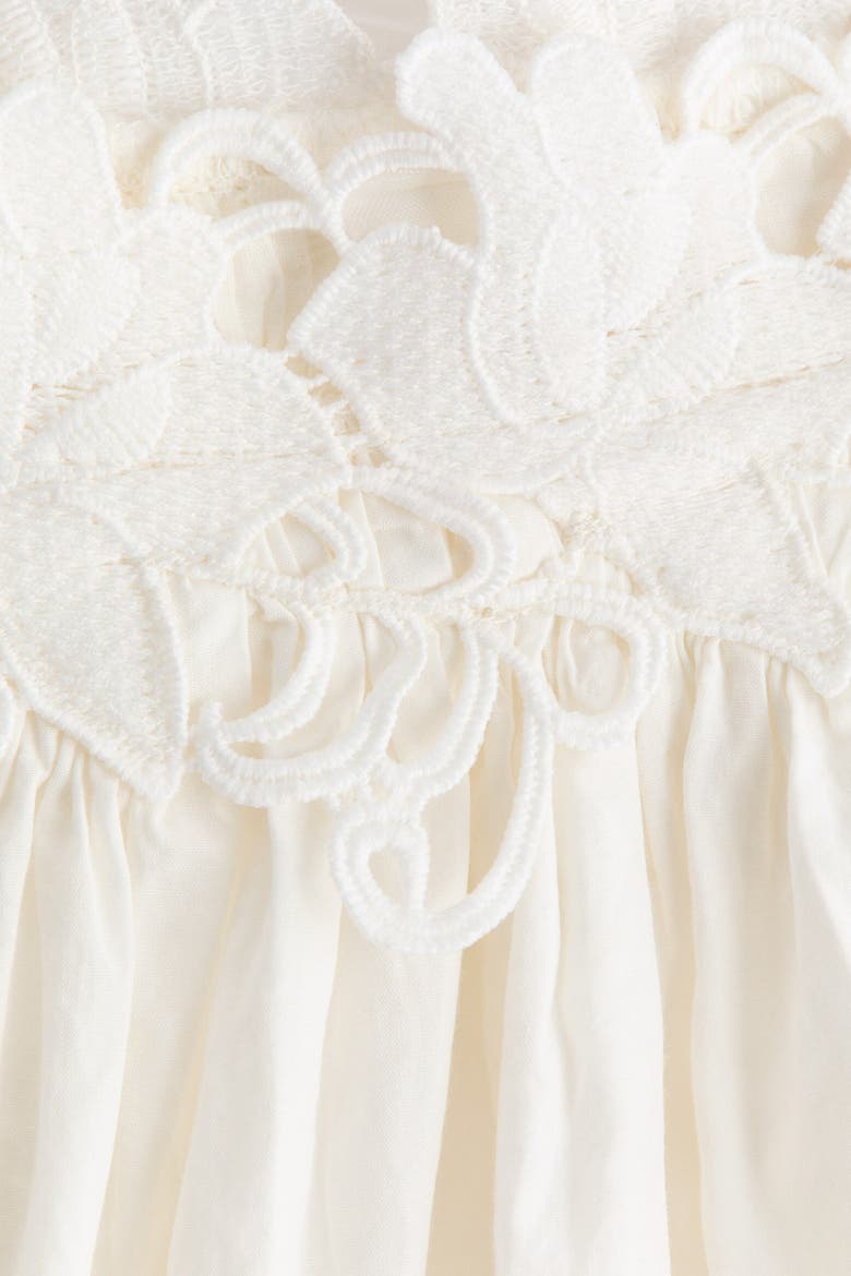 Cotton Balloon Skirt, Alternate, color, White