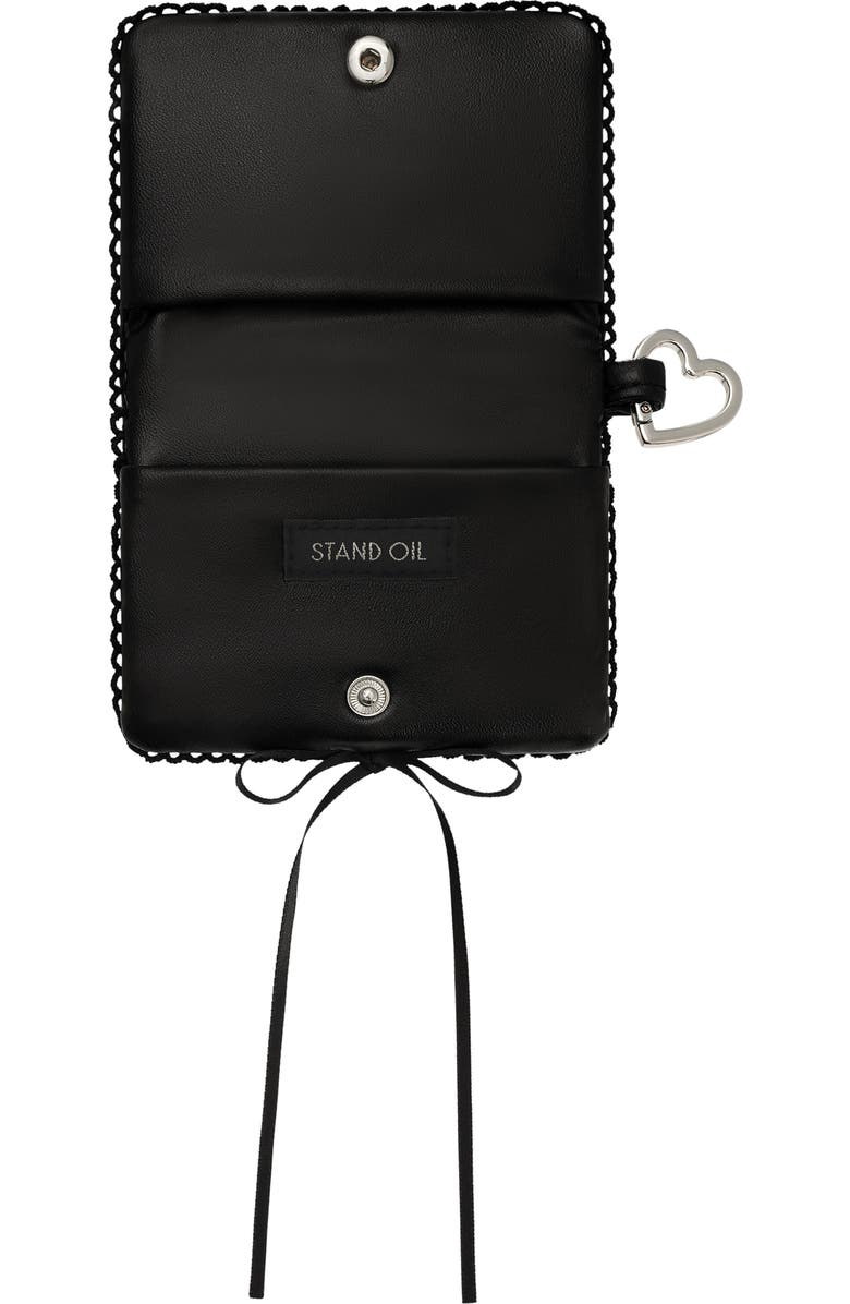 Stand Oil Embroidered Logo Wallet, Alternate, color,