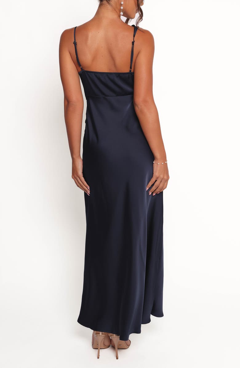 Petal & Pup Anela Asymmetric Maxi Dress, Alternate, color, Navy