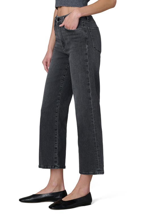 Joe's Jeans The Blake Cropped Wide Leg Jeans In Affluence In Gray