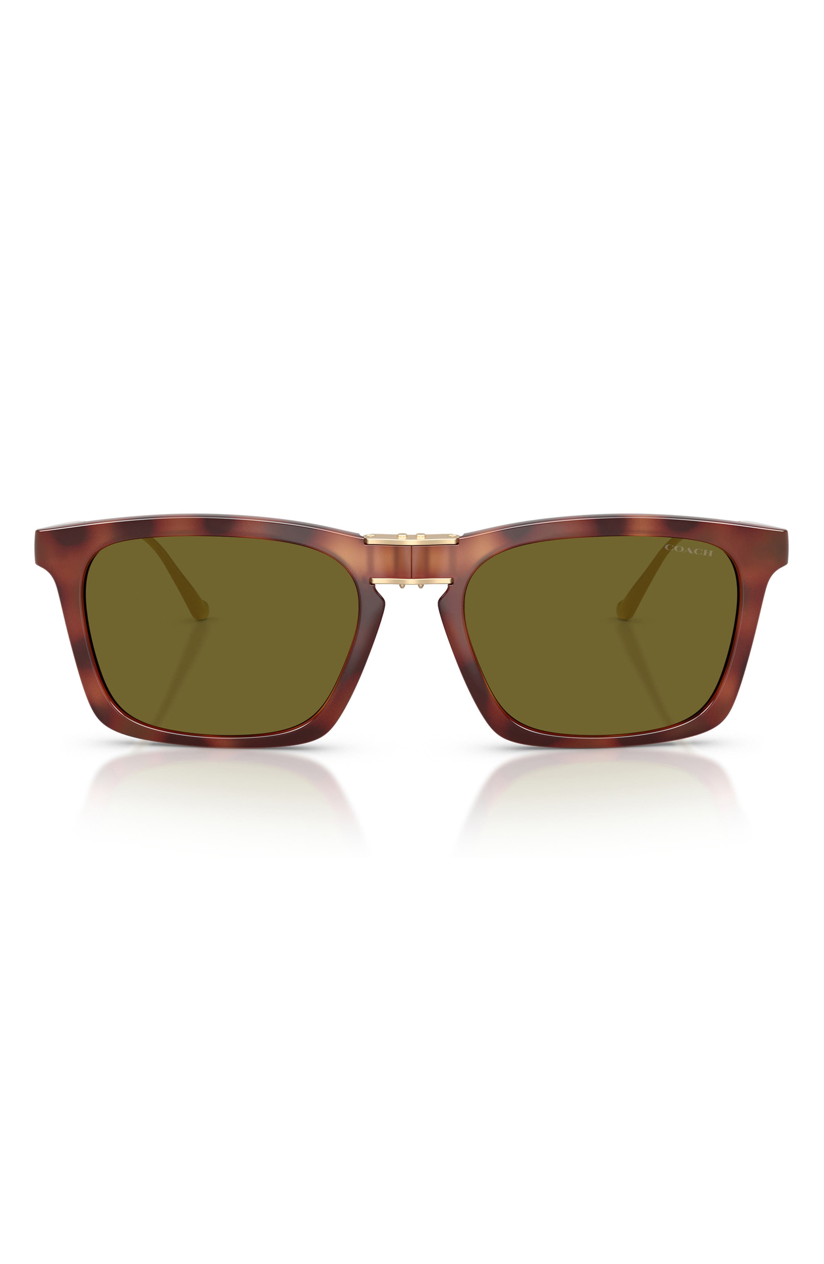 selected CARAMEL TORTOISE / GREEN SOLID