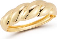 CHLOE AND MADISON Twist Bangle Bracelet