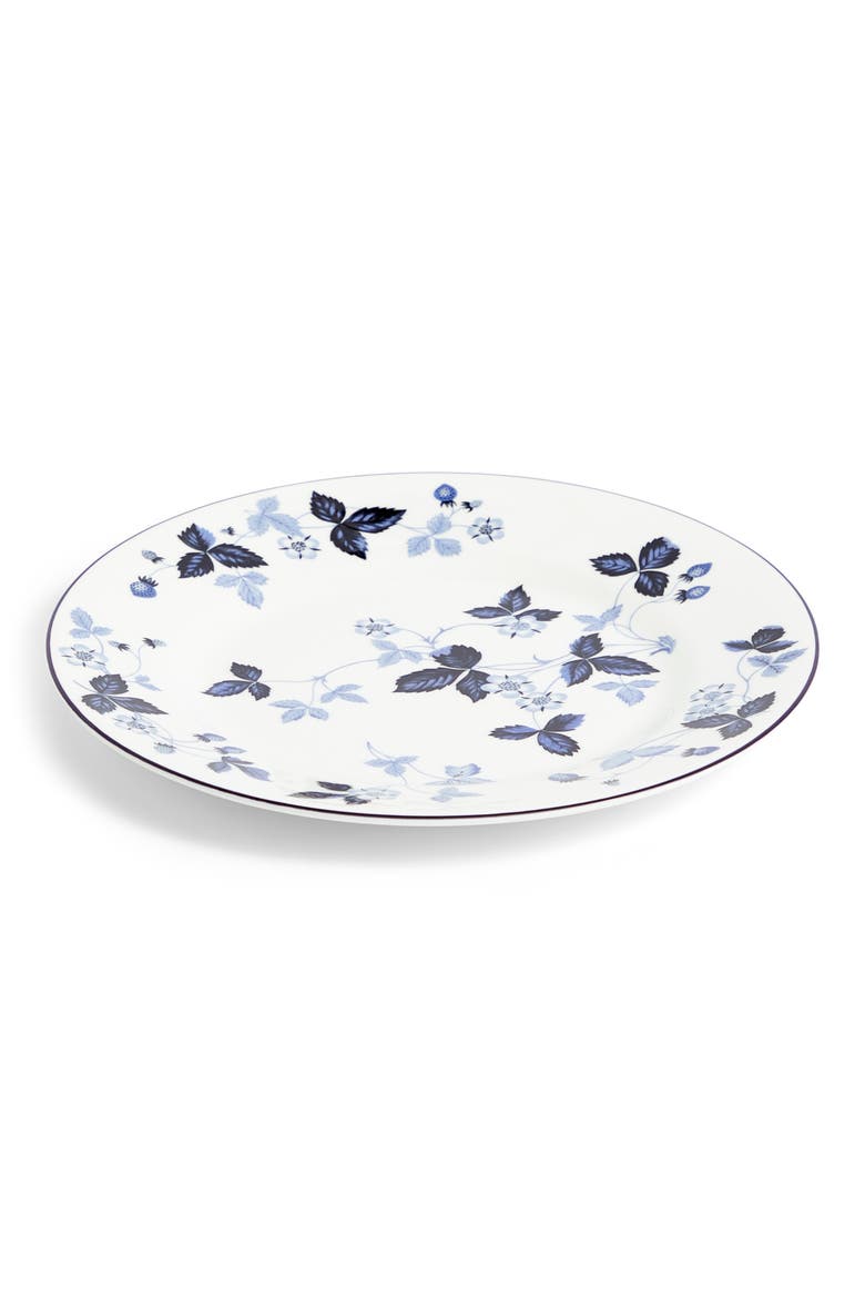 Wild Strawberry Inky Blue Bone China Side Plate, Main, color, BLUE