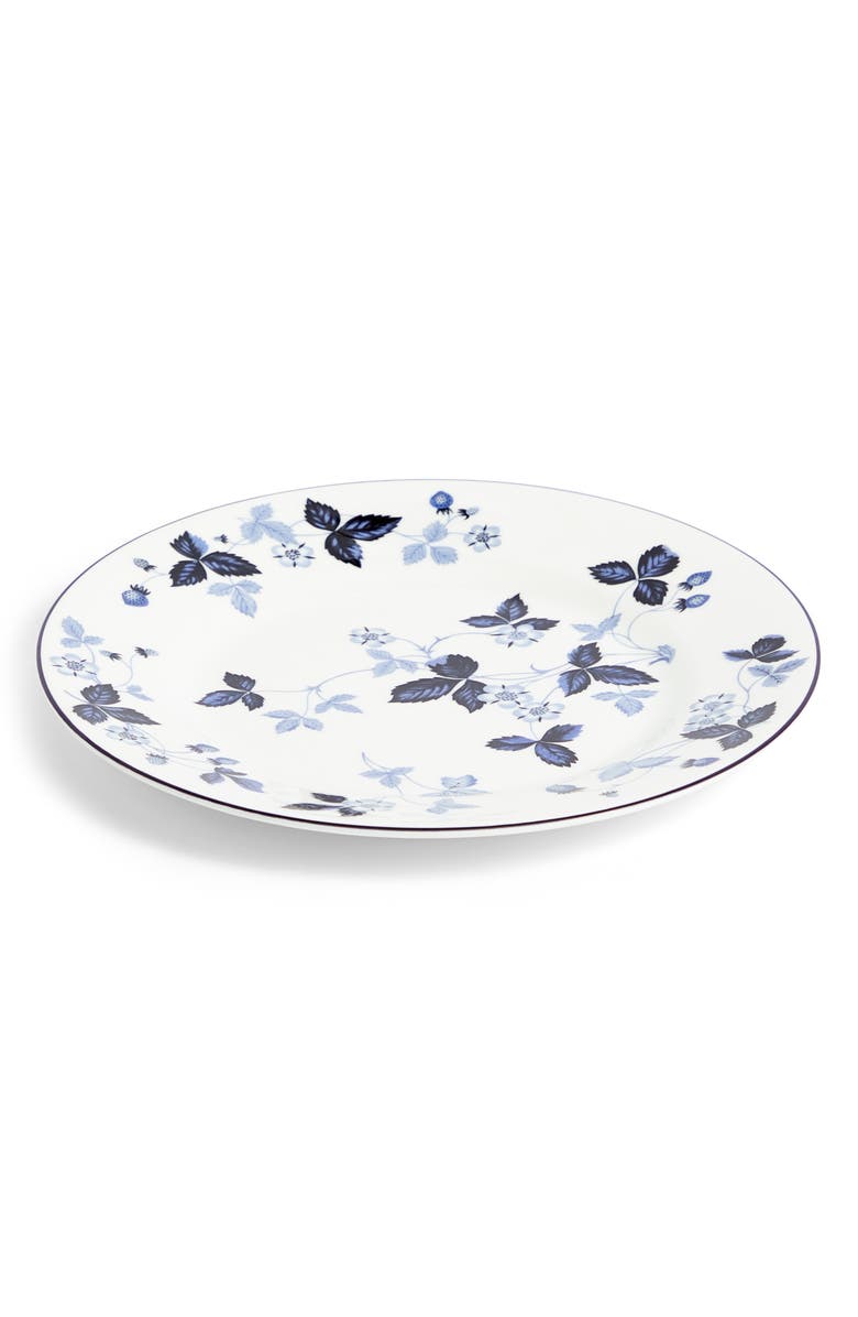 Wedgwood Wild Strawberry Inky Blue Bone China Side Plate, Main, color, Blue