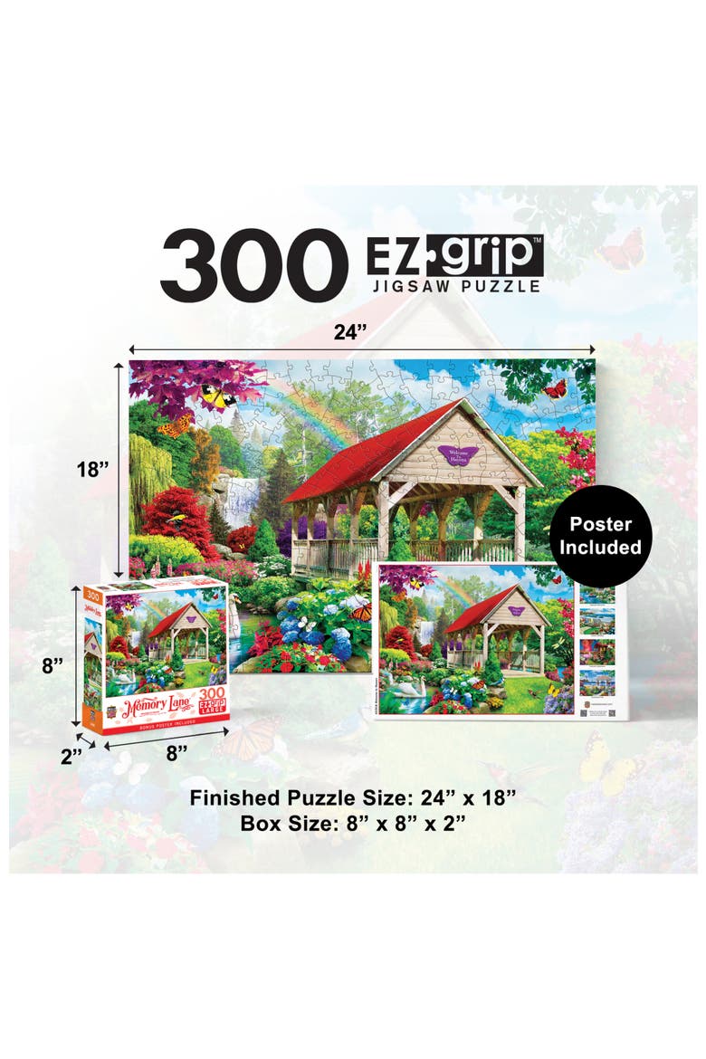 Welcome to Heaven 300 Piece Puzzle, Alternate, color, Multicolor