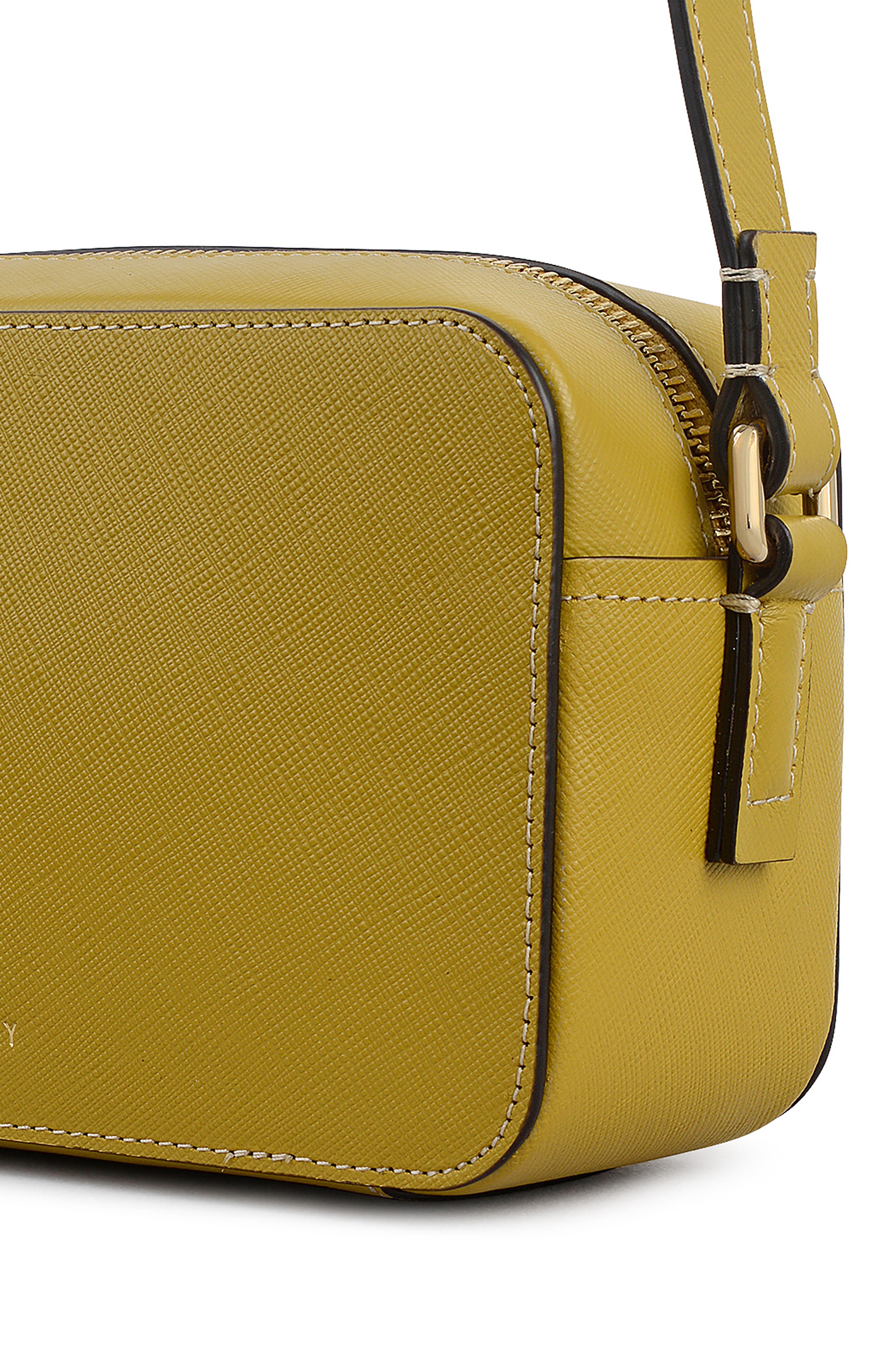 Radley Beech Row Mini Camera Crossbody Bag, Alternate, color, Ochre