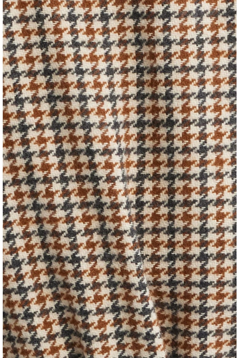 Plaid Belted Jacket, Alternate, color, TAN- BROWN CHECK