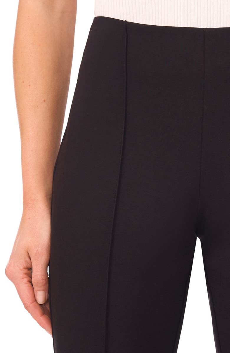 Ted Baker Pintuck Pleat Ponte Pants, Alternate, color, Rich Black