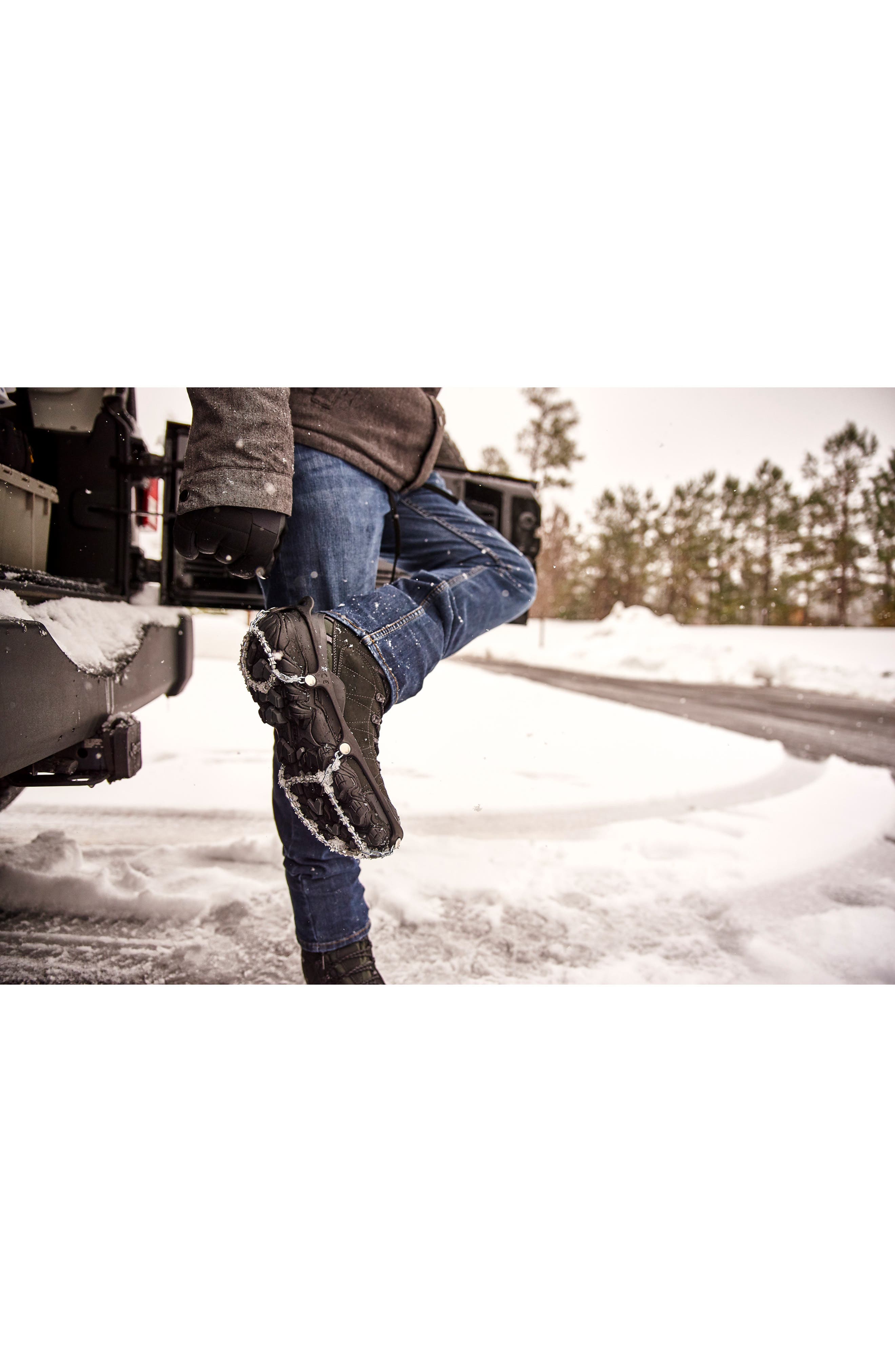 Yaktrax® Diamond Grip™ Traction Device, Alternate, color, BLACK